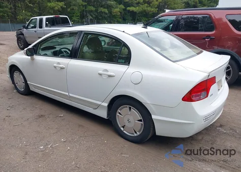 2008 Honda Civic Hybrid из США, поврежденный, VIN JHMFA36268S029616